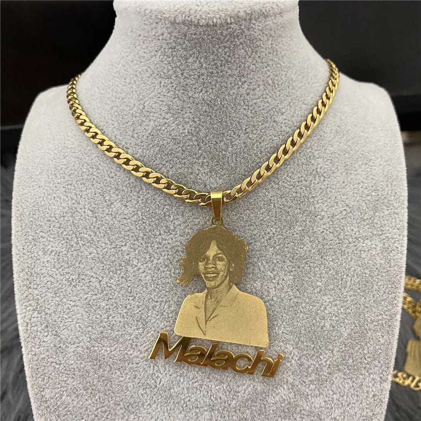 Test Custom Engraved Necklace