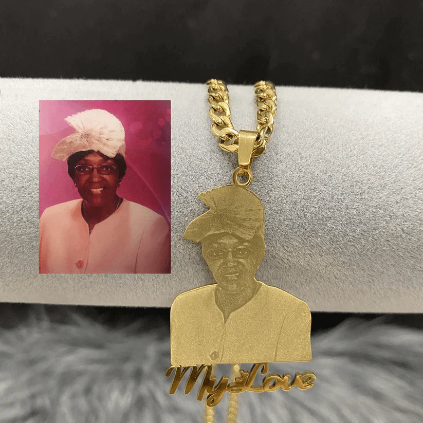 Test Custom Engraved Necklace