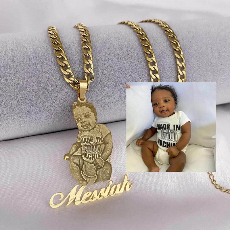 Test Custom Engraved Necklace