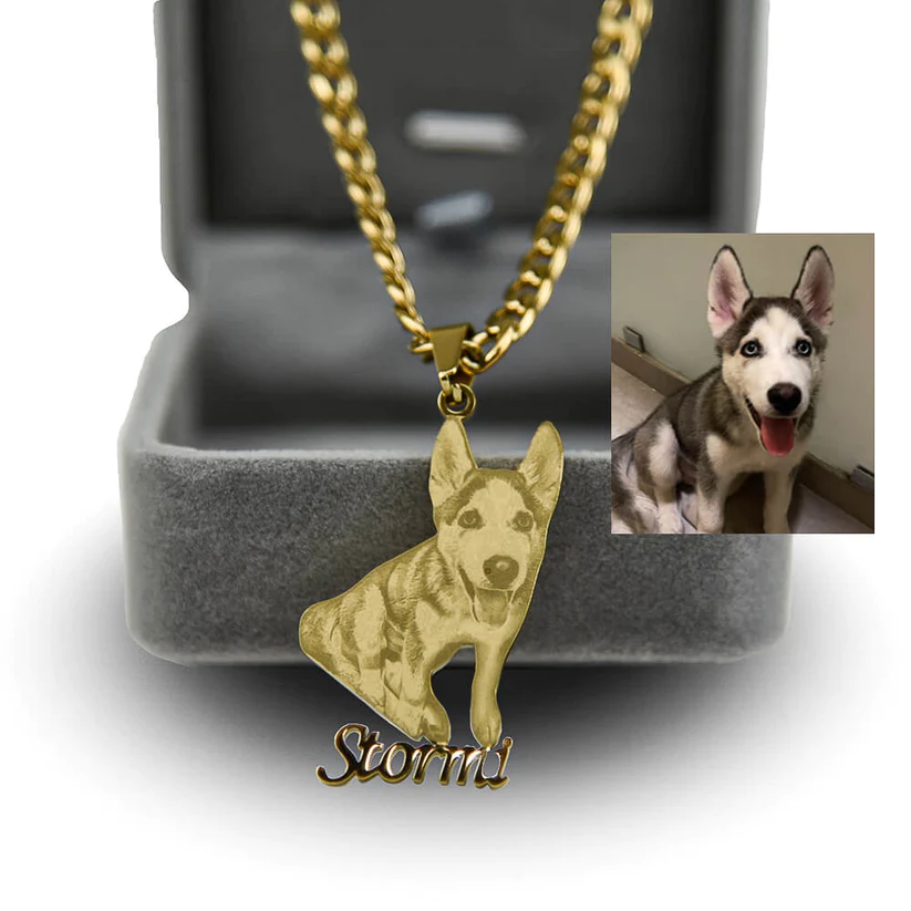 Test Custom Engraved Necklace