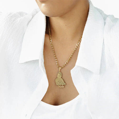 Test Custom Engraved Necklace