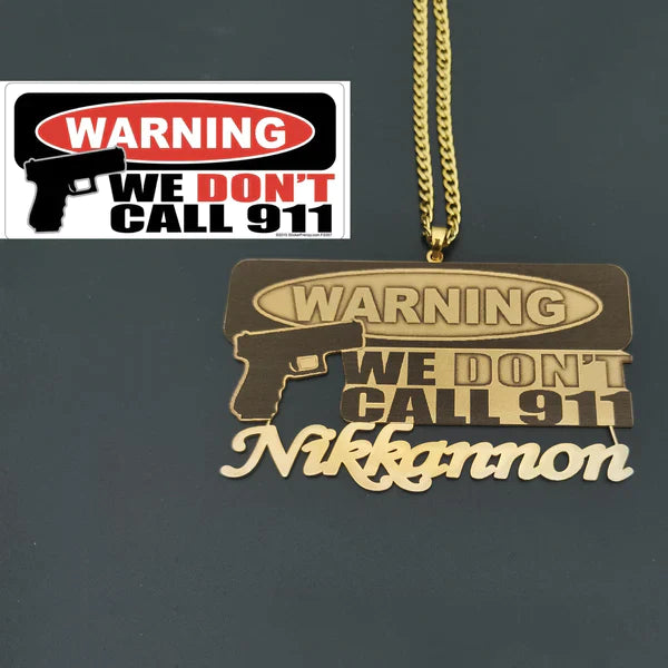 Test Custom Engraved Necklace