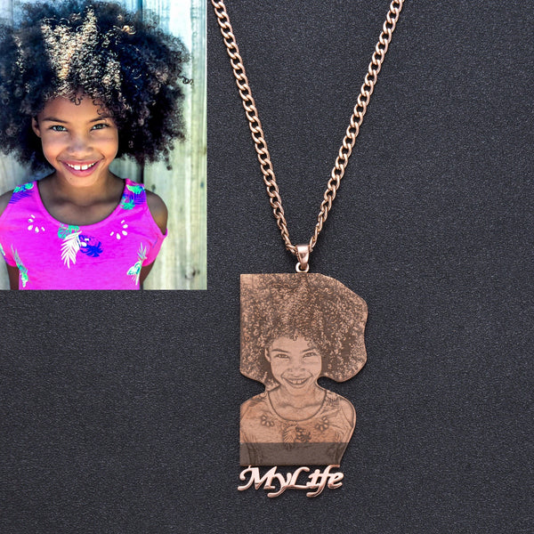 Test Custom Engraved Necklace