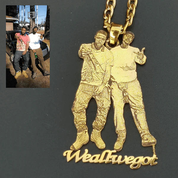 Test Custom Engraved Necklace