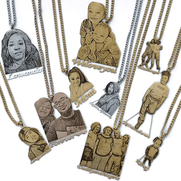 Test Custom Engraved Necklace