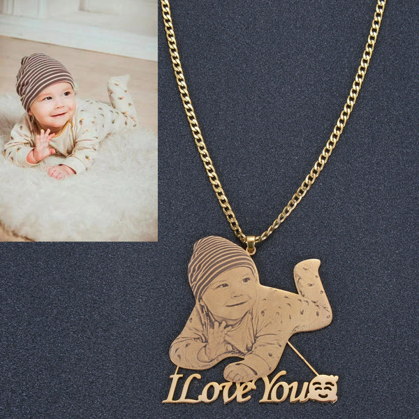 Test Custom Engraved Necklace