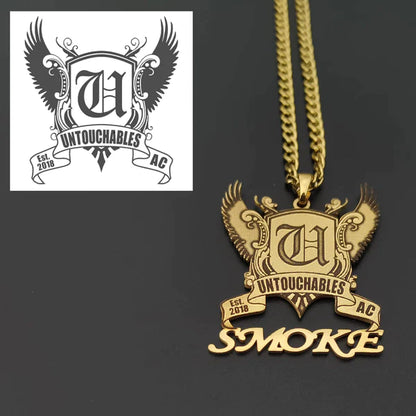 Test Custom Engraved Necklace